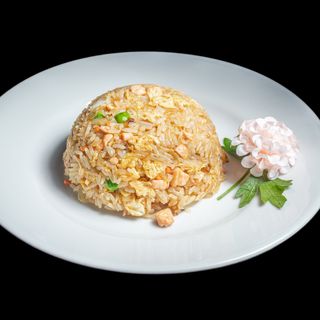 228. Riso saltato con salmone