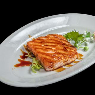 279. Salmone alla piastra