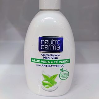 Crema sapone mani viso aloe vera te verde