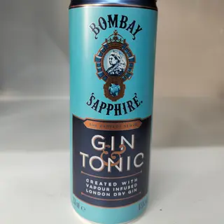 Bombay Sapphire tonic gin