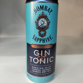 Bombay Sapphire tonic gin