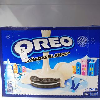 OReo  bananas blanco