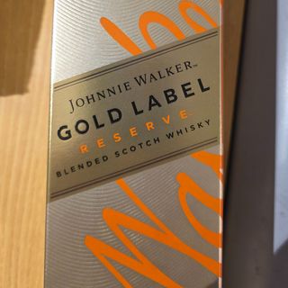 Whisky gold label