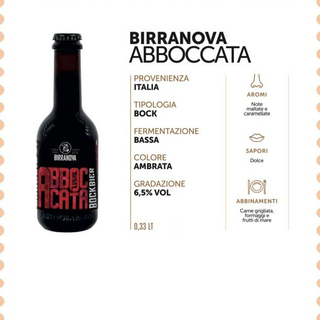 BIRRANOVA ABBOCCATA 33 cl