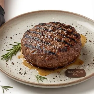 HAMBURGER DI BLACK ANGUS 300G