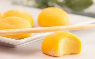 Mochi al mango