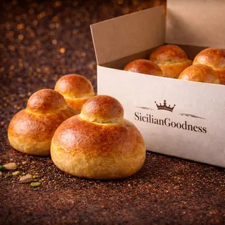 Brioche Siciliana con il Tuppo