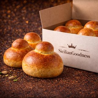 Brioche Siciliana con il Tuppo