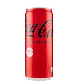 coca-cola zero lattina