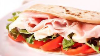 Piadina prosciutto cotto