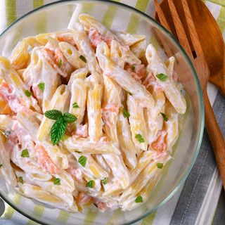 Pasta al salmone