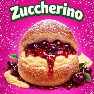 Zuccherino crema e amarena
