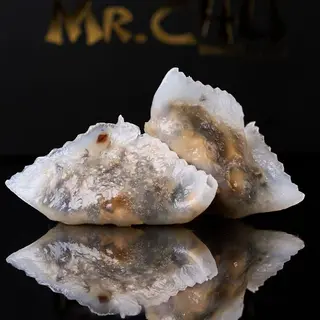 Ravioli vegetariani ai funghi