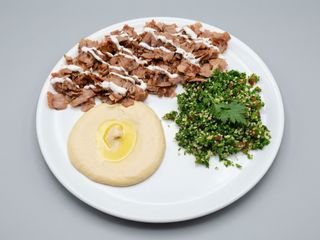 Piatto tabule kebab