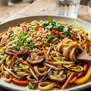 Pad Thai vegetariano