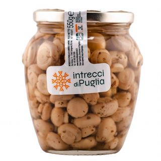 Funghi champignon interi “pizzaiola” in olio 550 g
