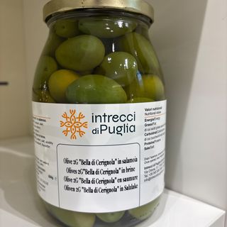 Olive Bella di Cerignola in salamoia (950 g)