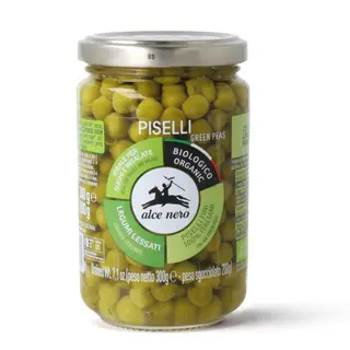Piselli lessati biologici Alce Nero 300 gr
