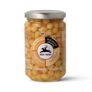 Ceci lessati biologici Alce Nero 300 gr