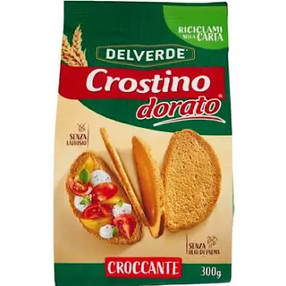 Crostino dorato Delverde Croccante gr. 300
