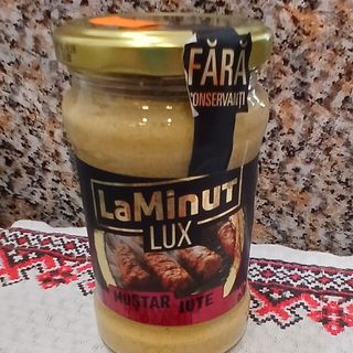 La minut Lux - mustar iute 300 gr