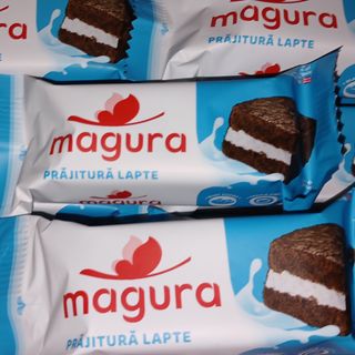 magura, prajitura lapte