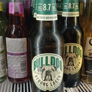 Bulldog 8.7% alc. Vol.