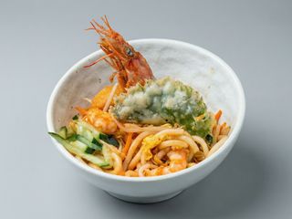 134. Ebi yaki udon