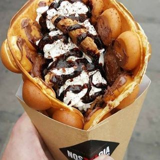 BUBBLE WAFFLE NUTELLA