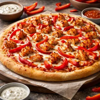 Chicken Tikka Pizza
