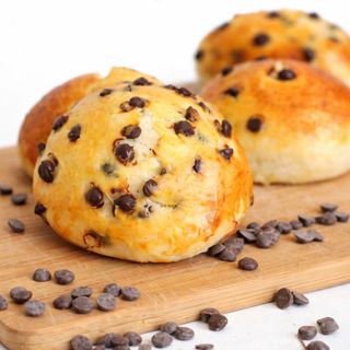 Panino bun nutella con marshmellow