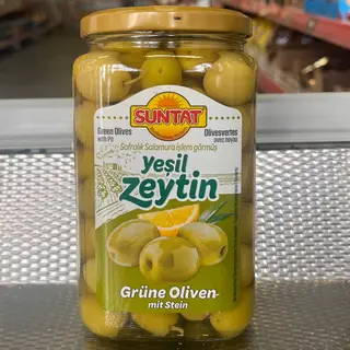 Suntat Yeşil Zeytin 500gr