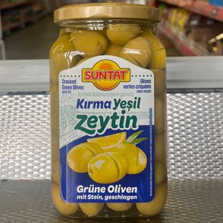 Suntat Kırma Yeşil Zeytin 500gr