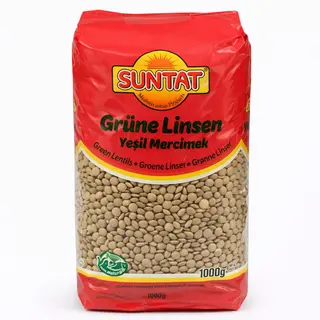 Suntat Yesil Mercimek 1000gr