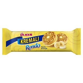 Ülker kremalı rondo muzlu bisküvi 61g