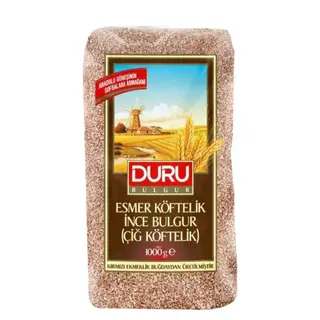 Duru Esmer Çiğ Köftelik Bulgur 1000gr