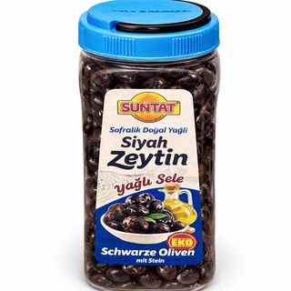 Suntat Yagli Sele Siyah Zeytin 1750gr
