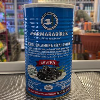 Marmarabirlik Ekstra Zeytin Olive Nere in Salamoia 800gr