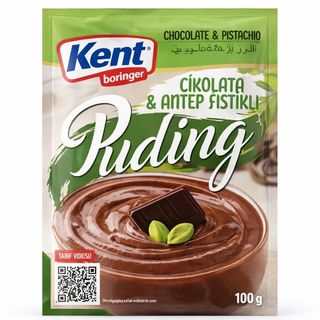 Kent Cikolata & Antep Fistikli Puding 100gr