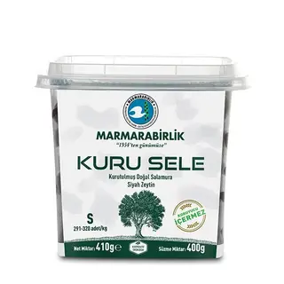 Marmarabirlik Kuru Sele Siyah Zeytin 400gr