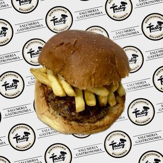 Hamburger e Patatine