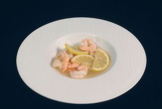 Gamberi verdure