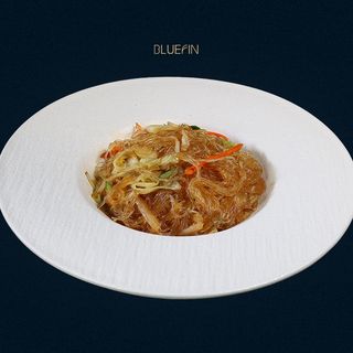 Spaghetti soia verdure
