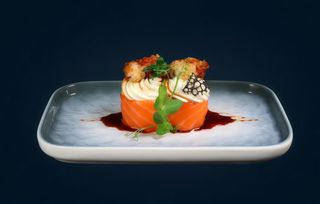 Gunkan bigne tempura