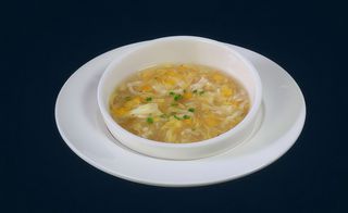 Zuppa mais pollo