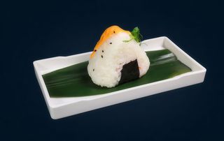 Onigiri sake spicy