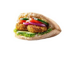 Panino falafel vegetariano
