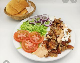 Piatto döner kebab
