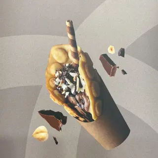 Bubble waffle Pistacchio