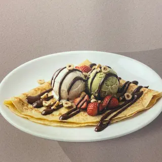 Crêpes Nutella e Pistacchio